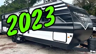 NEW 2023 GRAND DESIGN TRANSCEND XPLOR 297QB TRAVEL TRAILER Dodd RV Bunk Beds House Solar Walkthrough