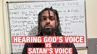 Hearing God’s Voice Vs Satan’s Voice