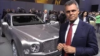 Bentley Mulsanne Hybrid Concept Car explained by Bentley CEO Dr. Wolfgang Schreiber