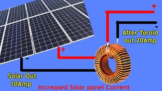 How to increase Solar panel Ampere,How to increase Solar current