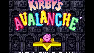 Kirby's Avalanche (1995, SNES) - Full Longplay 1 (Hardest)[720p]