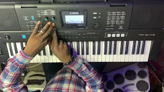 how to set Main split and Dual voice for worship and praise on Yamaha Psr e473 | Piano Tutorial