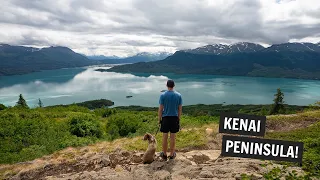 Road trip on the Kenai Peninsula to Homer, Alaska! (Hope, Skilak Lookout, & the Homer Spit)