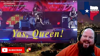 SCANDAL - Queens Are Trumps (Happy Music Live 2012) - Texan Reacts