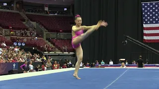 Kara Eaker - Floor Exercise - 2018 GK U.S. Classic - Senior Competition