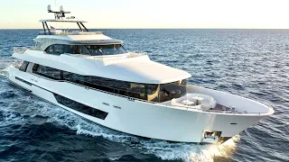 $22 Million Superyacht Tour : Ocean Alexander 37 Legend