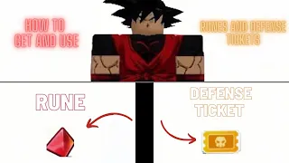 How to use and get runes and defense tickets in Anime Catching Simulator!