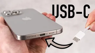 USB-C im iPhone - Wie praktisch ist es wirklich? Welche Vorteile hat es?