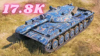 T-100 LT  17.8K Spot Damage  World of Tanks,WoT tank battle