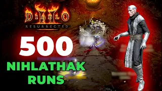 Can Nihlathak drop GGs? - 500 Runs for Key Farming! - Diablo 2 Resurrected