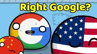 Huawei situation in America - Countryball animation