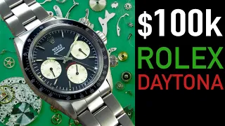 Overhauling a 1974 Rolex Daytona 6263