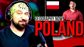 I LOVE POLAND!! American Reacts to POLAND! | Geography Now! Poland