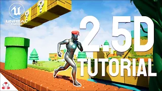 How to make a 2.5D Platformer in Unreal Engine 5 - Beginner Tutorial