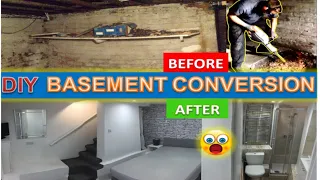 BASEMENT DIG OUT FROM SCRATCH. Time Lapse of finished en-suite bedroom, conversion & renovation UK