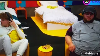 Crowd chant GET TOM OUT after clip of him & JENKIN LYING to JORDAN on Big Brother