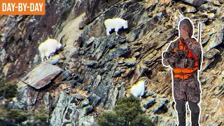 Stalking Goats in The CLIFFS | Late Season Mountain Goat DAY-BY-DAY (ep.2)