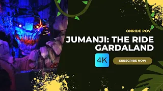 Jumanji The Ride POV 4K On Ride - Gardaland