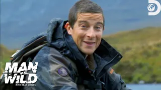 Unlocking the Secrets of Bear Grylls' High Mountain Survival in Scotland | Man Vs. Wild | Discovery