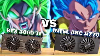 The mid range BUDGET GPU battle | Intel Arc A770 vs Nvidia RTX 3060 Ti