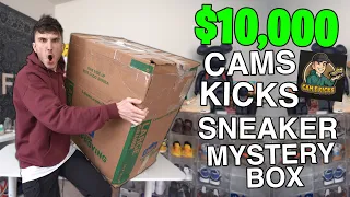 I Bought A $10,000 Cams Kicks Sneaker Mystery Box...