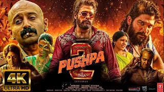 Pushpa 2 - The Rule 🔥(4K ULTRA HD) Full Hindi Dubbed Movie facts | Allu Arjun |Rashmika M | Fahadh F