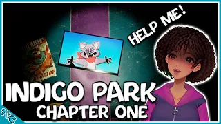 "Playing My First EVER Horror Game!?" | Indigo Park Chapter 1 Gameplay!