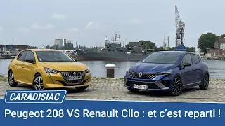 Comparatif - Renault Clio restylée VS Peugeot 208 : reprises des hostilités