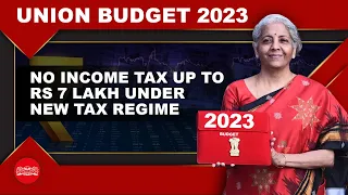 Union Budget 2023: No income tax up to Rs 7 lakh under new tax regime