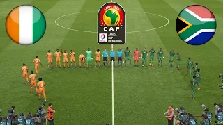 Côte d'Ivoire vs South Africa | Africa Cup of Nations 2019 Group Stage | PES 2019 Gameplay HD