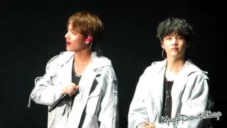 [FANCAM] 170323 BTS Wings Tour: INTRODUCTIONS + AM I WRONG in Newark Day 1