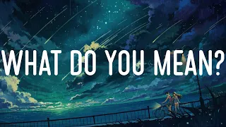 What Do You Mean? (Tekst/Lyrics) - Justin Bieber // DJ Snake, Camila Cabello, David Guetta