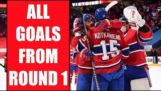 All Montreal Canadiens Goals From Round 1 - 2020-21 Stanley Cup Playoffs! (HD) Séries Eliminatoires!