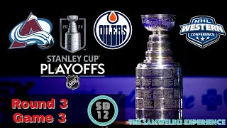 COLORADO AVALANCHE vs EDMONTON OILERS - Live NHL Playoffs - GAME 3 - Play by play 06/04/22