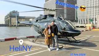 part of Heli tour New York Manhattan. #helicopter #travel #aviation #heliny