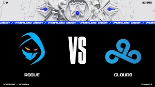 RGE vs. C9 | Worlds Group Stage Day 1 | Rogue vs. Cloud9 (2021)