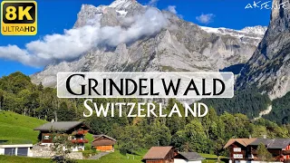 [  8K ] Fairytale like Grindelwald - Dreamland Switzerland | 8K UHD Video