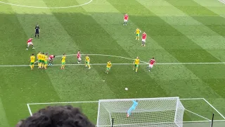 Manchester United vs Norwich City Match Vlog | 3-2 | Cristiano Ronaldo Hatrick | Amazing Free Kick