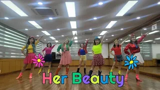 Her Beauty(Disco)/부곡동주민센터 라인댄스/그녀의매력(홍경민)