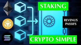 STAKING CRYPTO SIMPLE ET EFFICACE 🔥 REVENUS PASSIFS EN MARCHE BAISSIER 😍 🤑 😎 GUIDE SIMPLE 👍