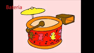 Los Instrumentos musicales para niños  Sonidos Videos para niños