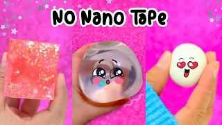 NANO TAPE CRAFT IDEAS 💡 / how to make nano tape at home / Kawaii nano tape balloon and bubbles!! 😋