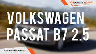 Гбо на Volkswagen Passat B7 2.5 170 HP USA 2015. Газ на Фольксваген Пассат Америка.