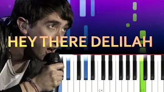 Plain White T's - Hey There Delilah (Piano Tutorial)