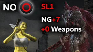 Taking Gael For a Walk | SL1 NG+7 +0 Weapons No Sprinting/Rolling/Blocking No Infusions/Aux [Segm.]