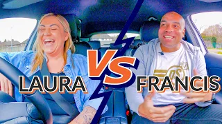 Laura vs Francis! Can Laura pass a driving test at Mitcham?