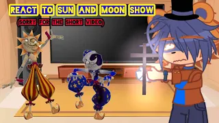 ✨ Past GlamRocks react to Sun and Moon Show ✨{ Gacha Club + Fnaf } ⚠️ LOUD SOUND ⚠️