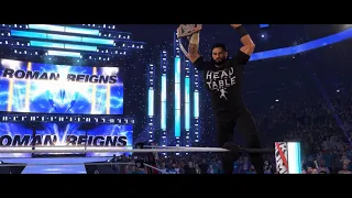 Roman Reigns vs Cody Rhodes WWE 2K Dream Match Highlights