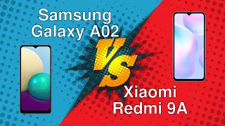 Samsung Galaxy A02 vs Xiaomi Redmi 9A