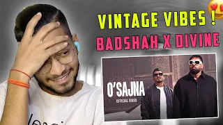 O SAJNA 🥵😍- Badshah X Divine X Nikhita Gandhi | Ek THA RAJA | REACTION | KALAMZONE